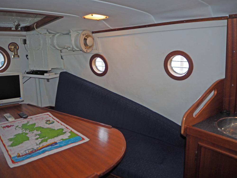 Achterkajuit, Accommodatie